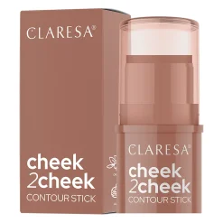 Claresa - Cheek 2 Cheek - Bronzer w Sztyfcie - 01 Neutral Sand - 5,5g