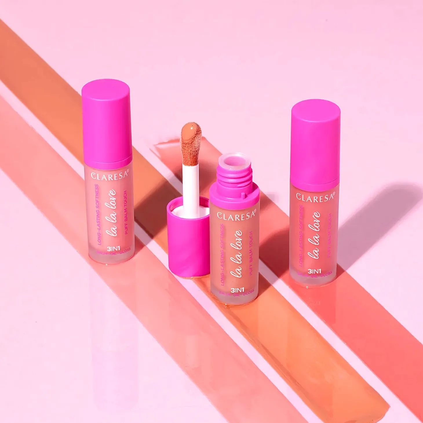 Claresa - Creamy Lip Oil La La Love - Kremowy Olejek do Ust - 01 Sweet Dreams - 7g
