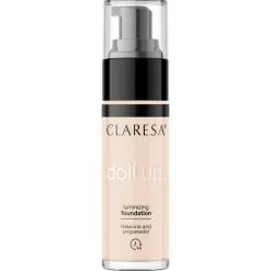Claresa - Doll Up! - Podkład Rozświetlający - 03 Light Medium - 30ml