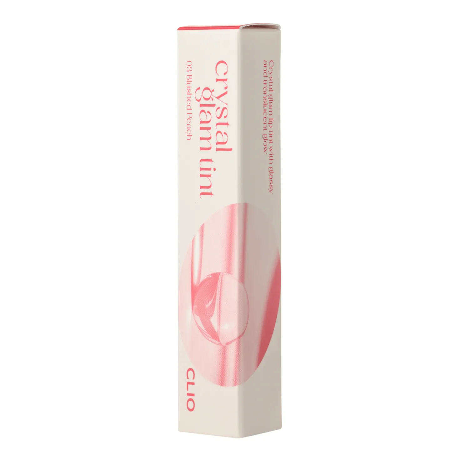 Clio - Crystal Glam Tint - Tint o Błyszczącym Wykończeniu - 003 Blushed Peach - 3,2g