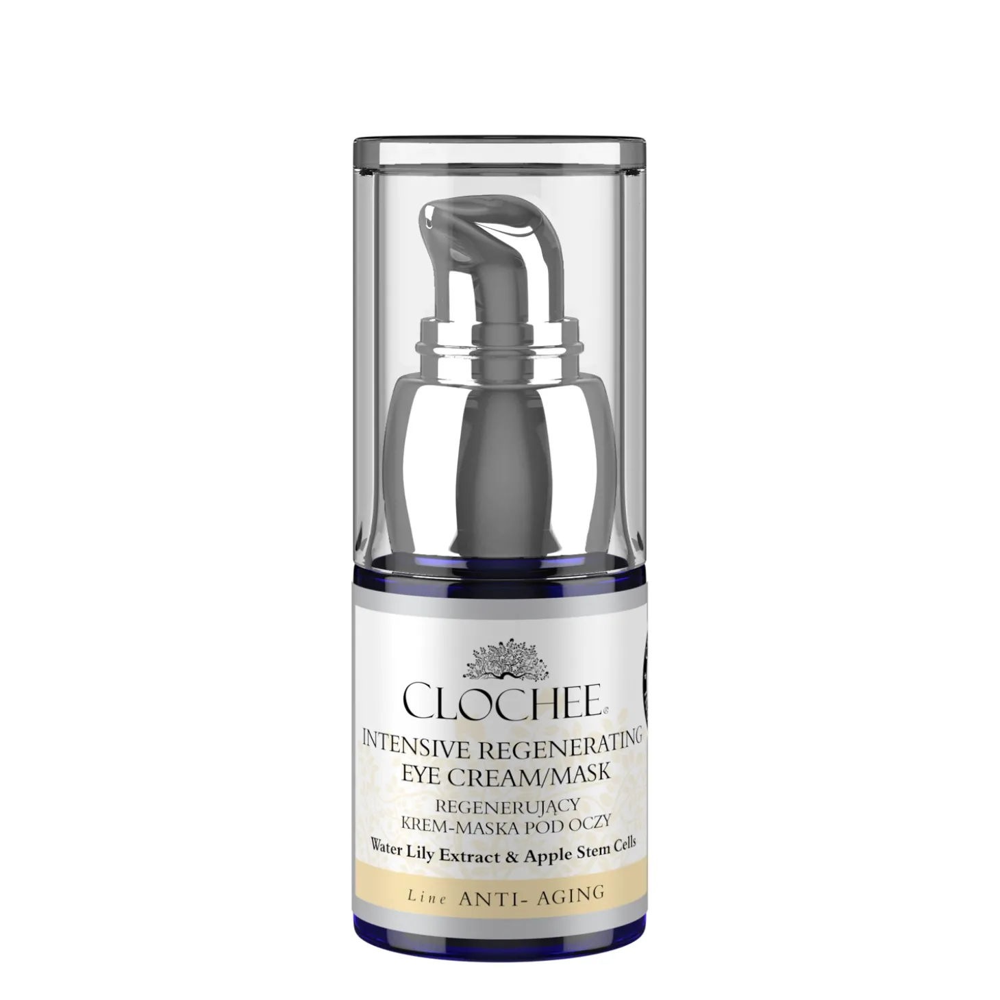 Clochee - Intensive Regenerating Eye Cream-Mask - Intensywnie Regenerujący Krem-Maska pod Oczy - 15ml
