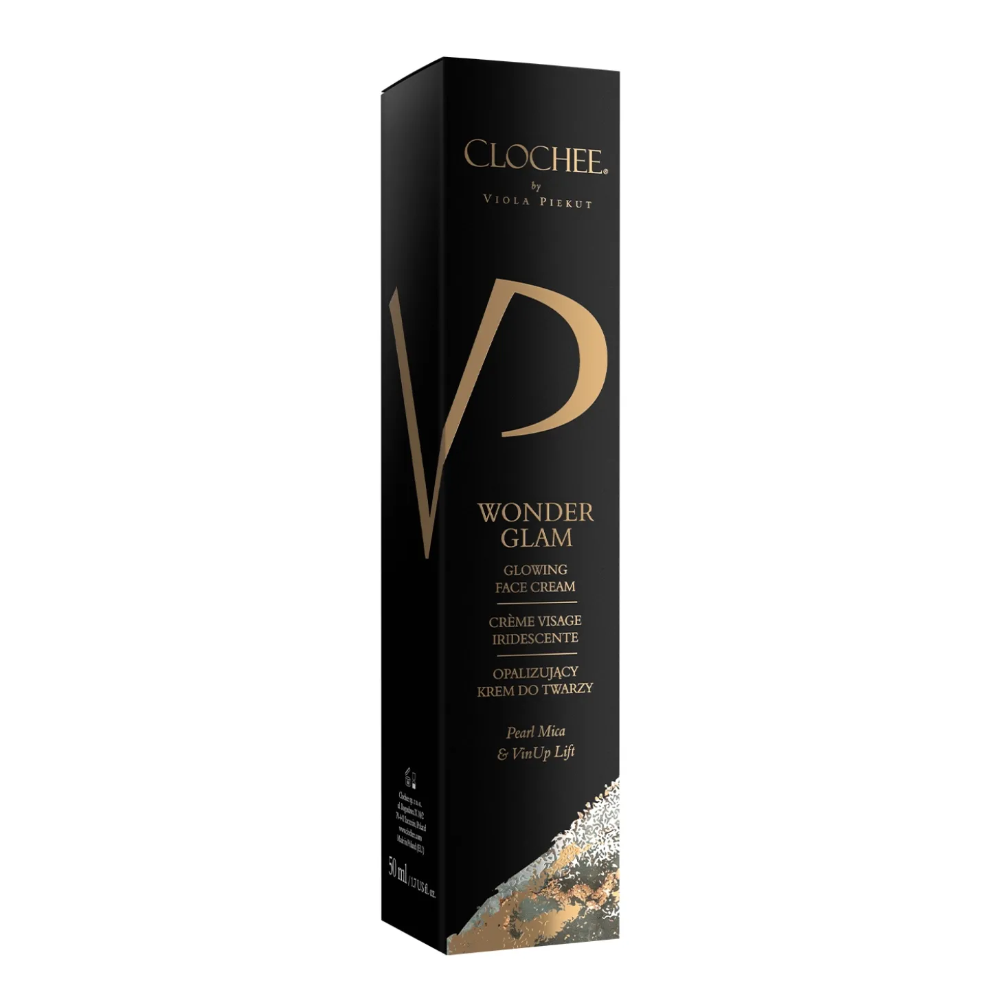 Clochee - Wonder Glam - Opalizujący Krem do Twarzy - 50ml