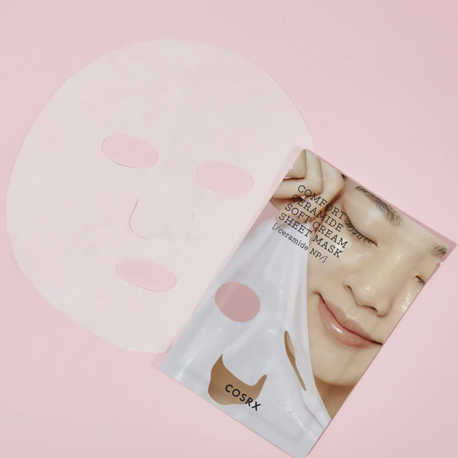 COSRX - Balancium Comfort Ceramide Soft Cream Sheet Mask - Maska w Płachcie z Ceramidami - 31g