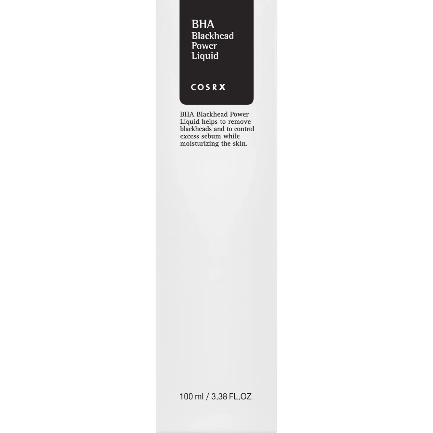 COSRX - BHA Blackhead Power Liquid - Płyn Przeciw Zaskórnikom z Kwasem BHA - 100ml