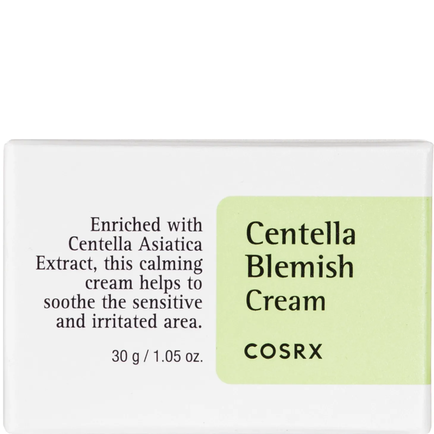 COSRX - Centella Blemish Cream - Krem Łagodzący do Skóry Problematycznej - 30ml