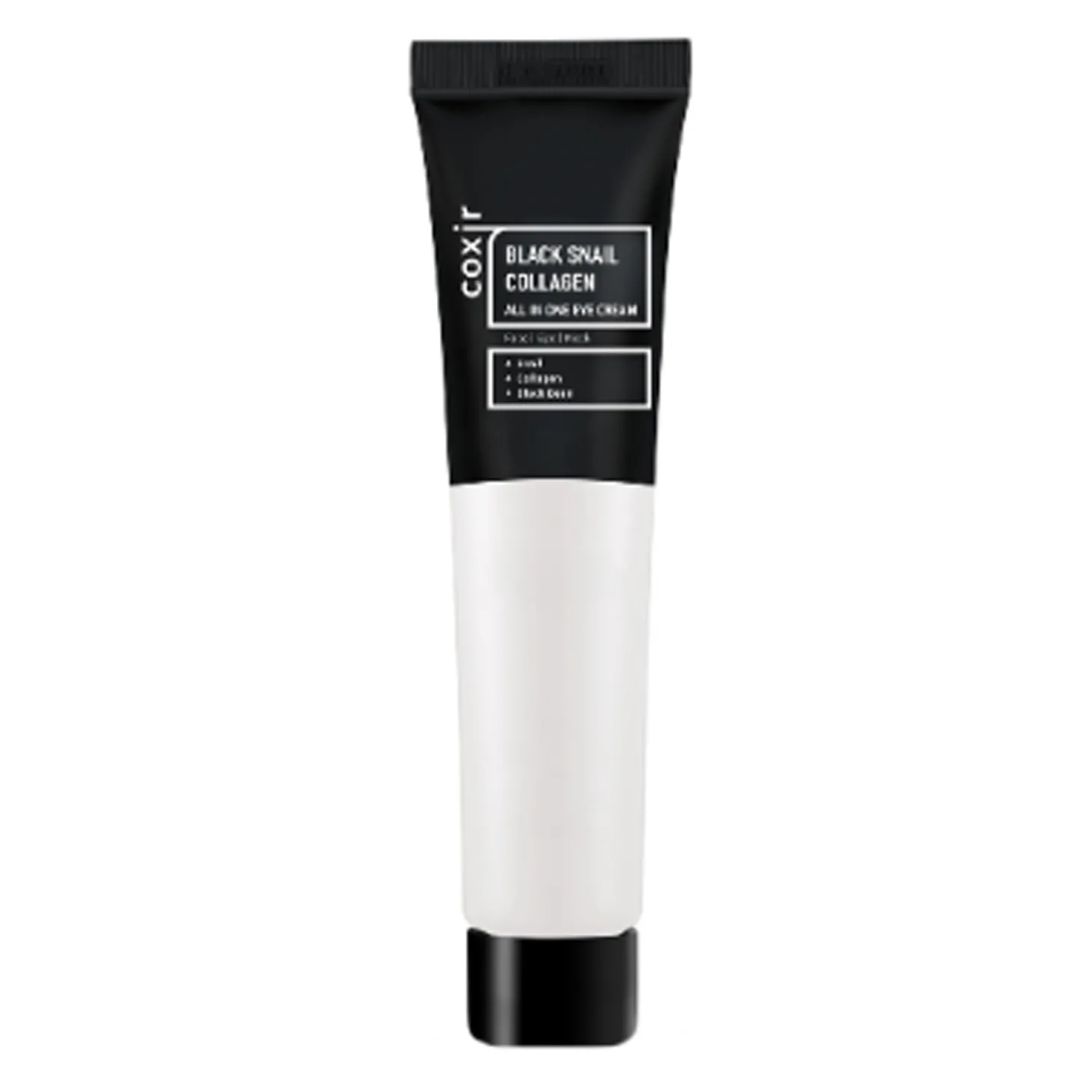 Coxir - Black Snail Collagen All in One Eye Cream - Krem pod Oczy ze Śluzem Ślimaka - 30ml