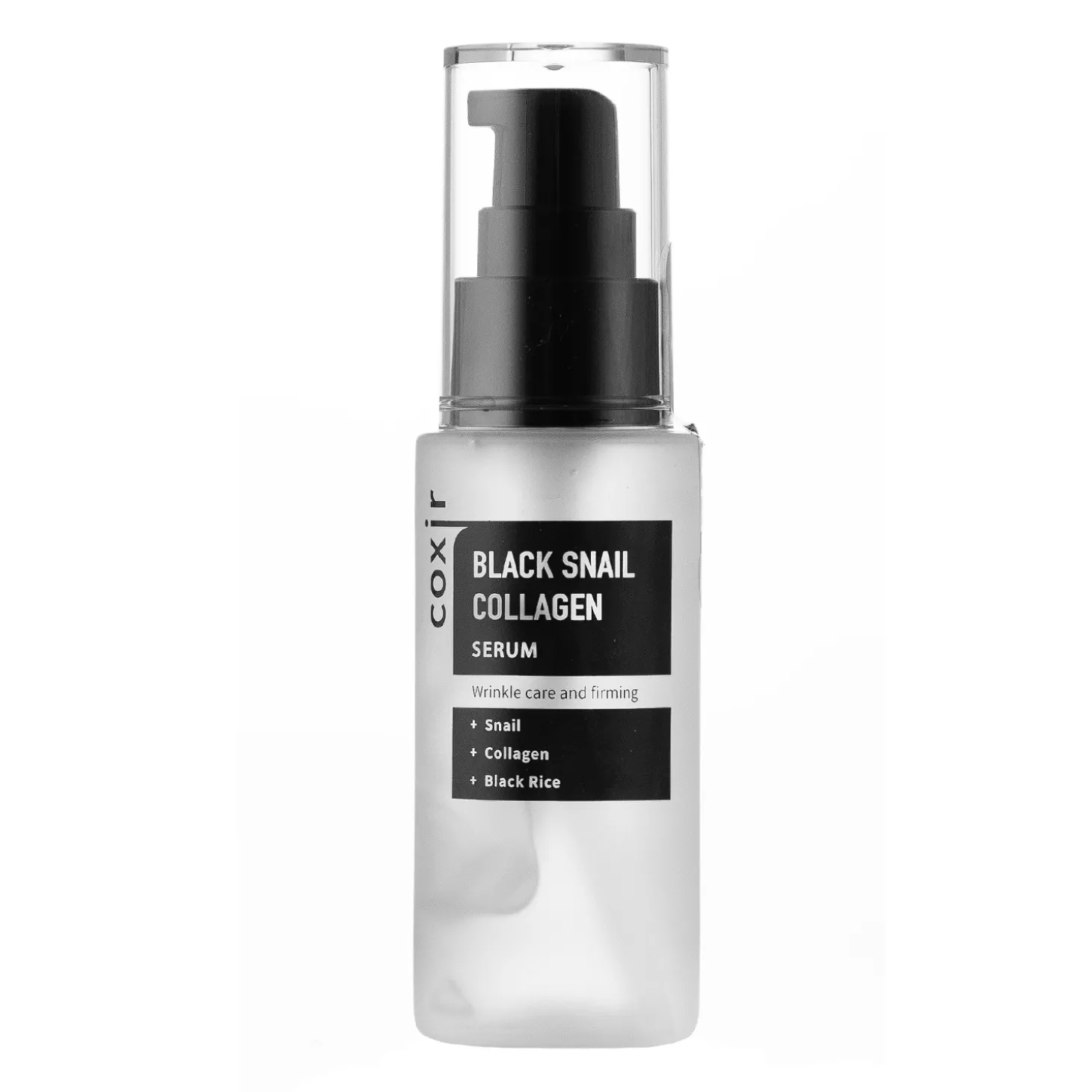 Coxir - Black Snail Collagen Serum - Przeciwzmarszczkowe Serum do Twarzy ze Śluzem Ślimaka - 50ml