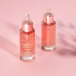 Crystallove -Rose Quartz Shimmer Serum – Serum do Twarzy z Kwarcem Różowym i Bisabololem - 30ml