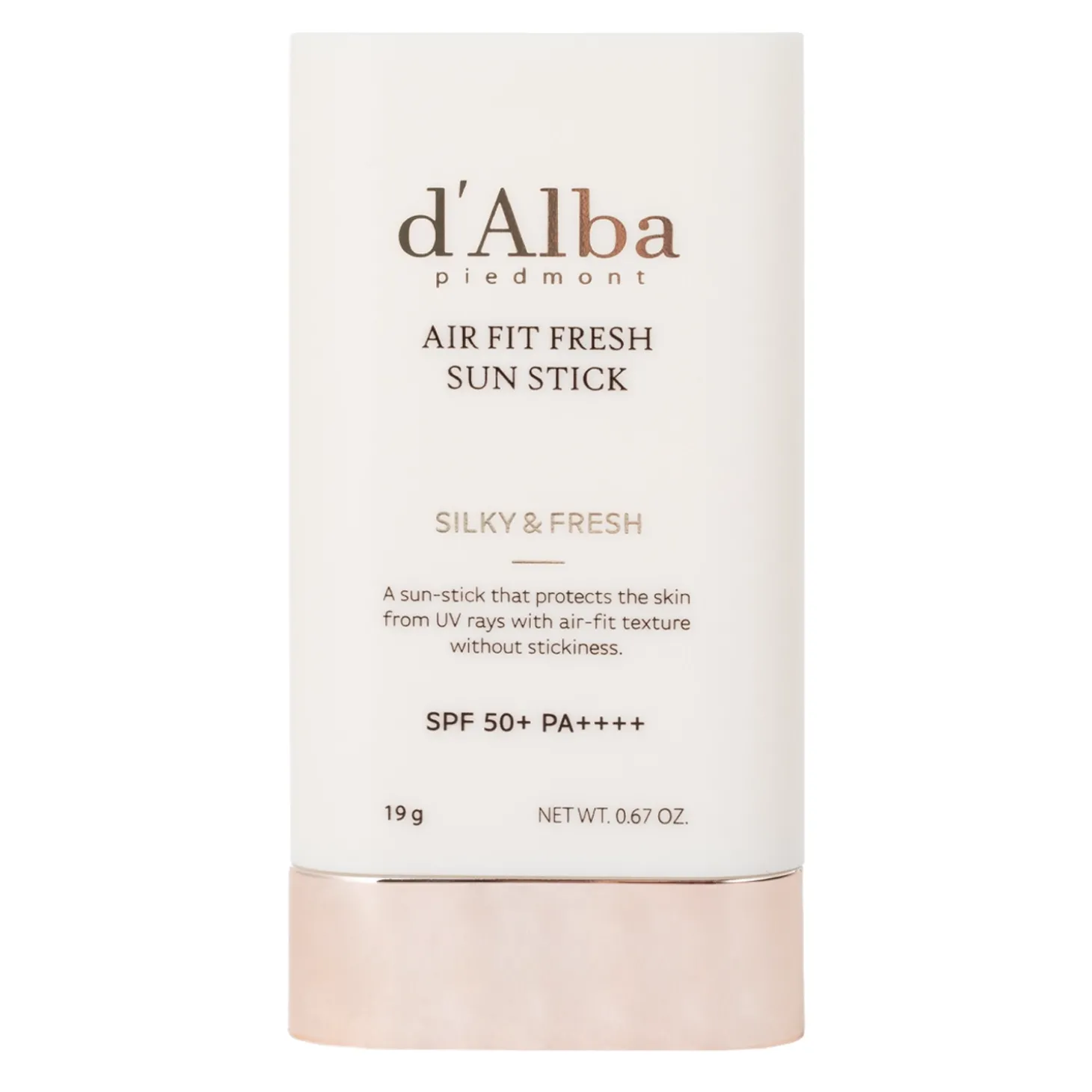 d'Alba - Air Fit Fresh Sun Stick SPF 50+ PA++++ - Krem Przeciwsłoneczny w Sztyfcie - 19g
