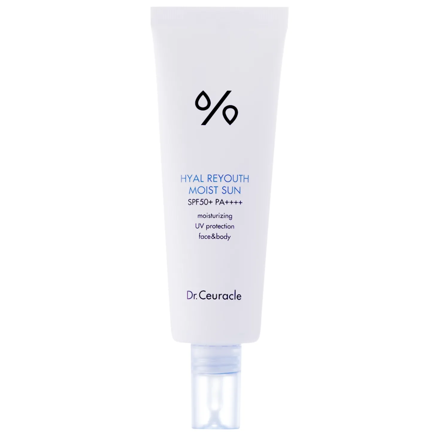 Dr.Ceuracle - Hyal Reyouth Moist Sun SPF50/PA++++ - Silnie Nawilżający Krem Przeciwsłoneczny - 50ml