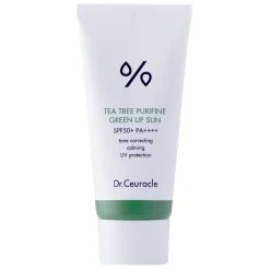 Dr.Ceuracle - Tea Tree Purifine Green Up Sun SPF50/PA++++ - Krem Przeciwsłoneczny z Wyciągiem z Drzewa Herbacianego - 50ml