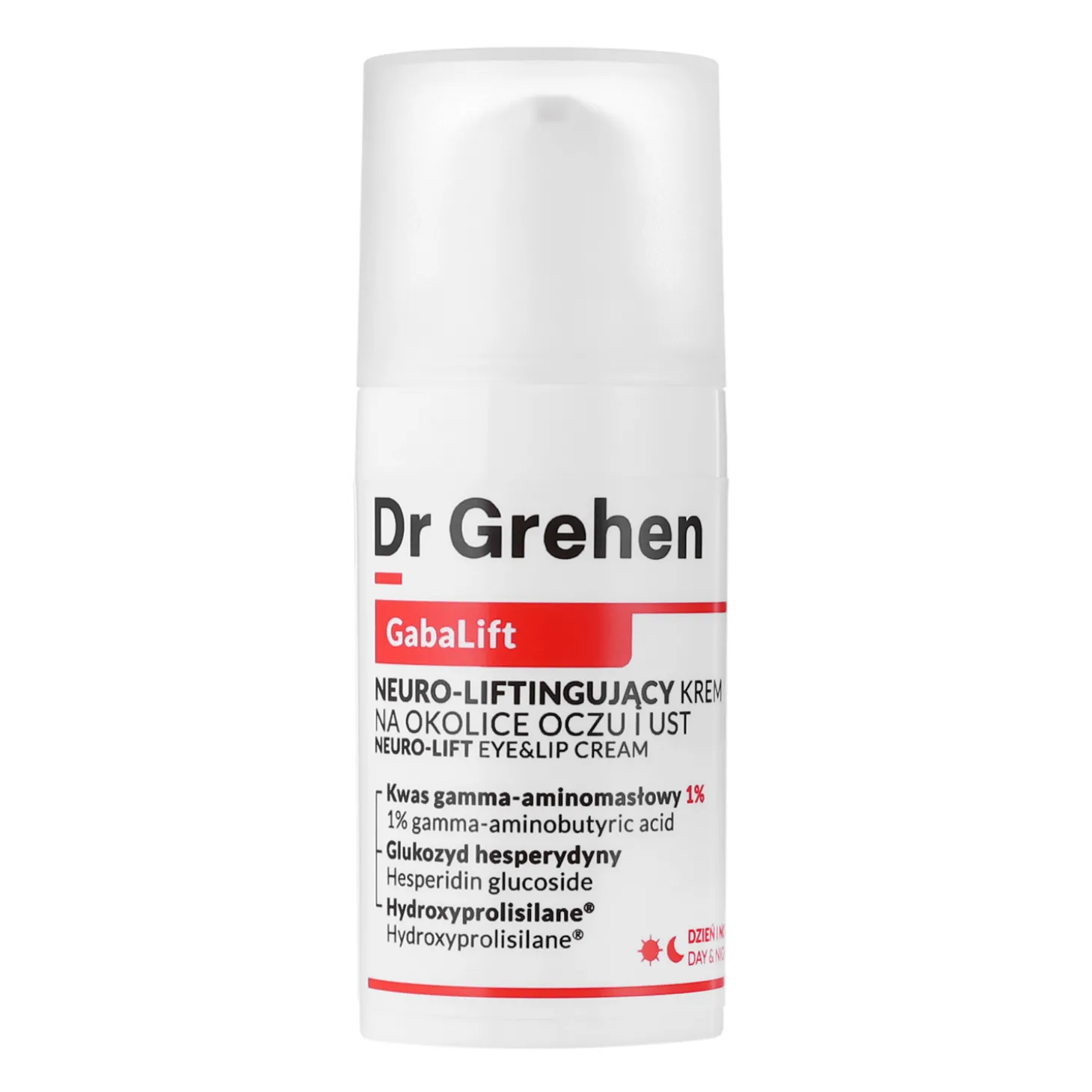 Dr Grehen - GabaLift - Neuro-Lift Eye&Lip Cream - Neuro-Liftingujący Krem na Okolice Oczu i Ust - 15ml