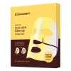 EQQUALBERRY - Collagen Glow Up Hydrogel Mask - Zestaw Rozświetlających Masek Kolagenowych do Twarzy - 4x30g