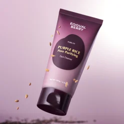 EQQUALBERRY - Purple Rice Pore Purifying Pack Cleanser - Oczyszczająca Pasta do Mycia Twarzy - 130g