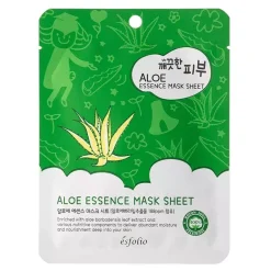 Esfolio - Pure Skin Aloe Essence Mask Sheet - Maska w Płachcie do Twarzy z Aloesem - 25ml