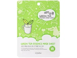 Esfolio - Pure Skin Green Tea Essence Mask Sheet  - Maska w Pachcie z Zieloną Herbatą - 25ml