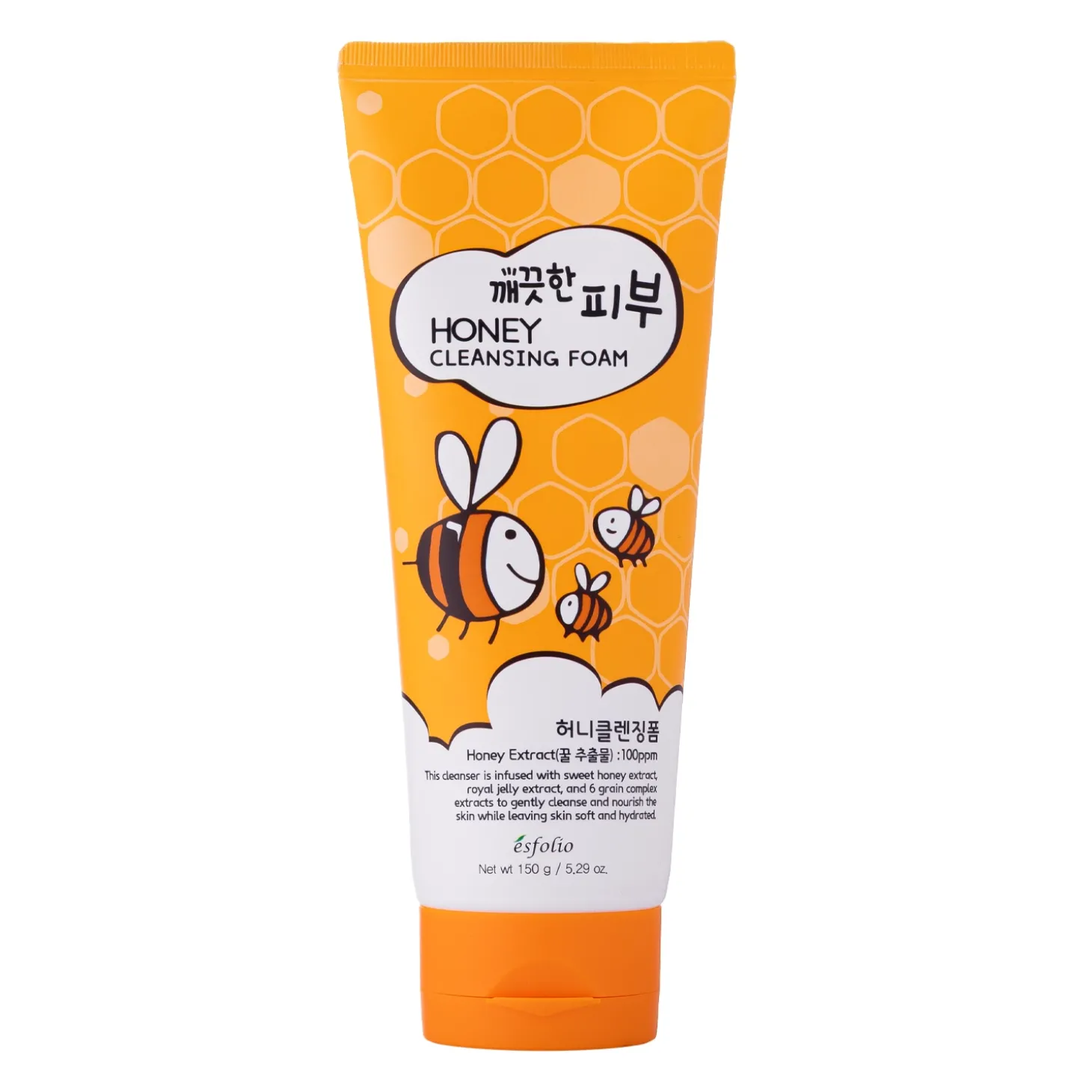 Esfolio - Pure Skin Honey Cleansing Foam - Pianka do Mycia Twarzy - 150g