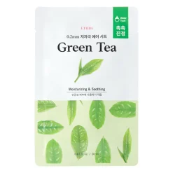 Etude House - 0.2mm Therapy Air Mask - Green Tea - Oczyszczająco-Wygładzająca Maska z Ekstraktem z Zielonej Herbaty - 20ml