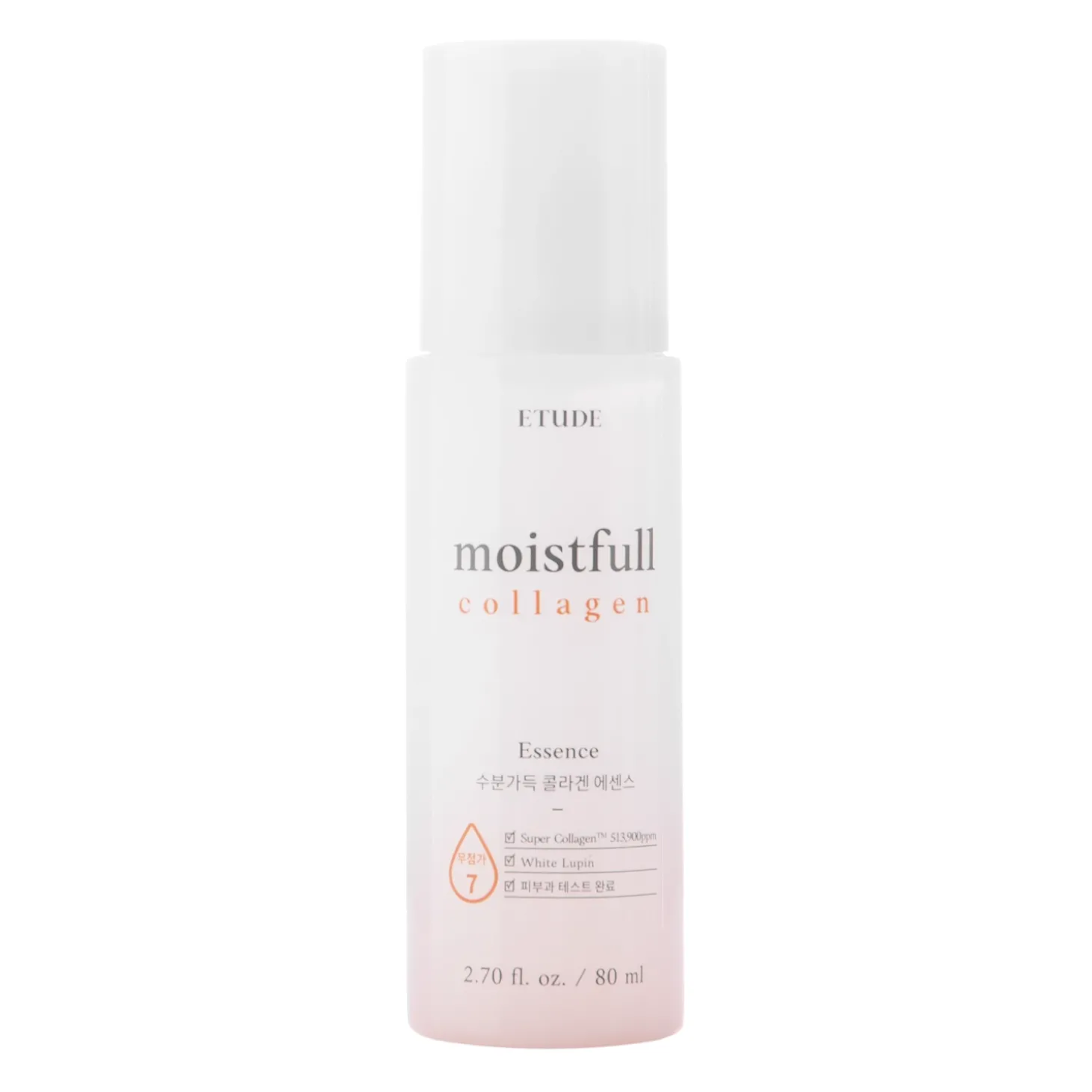 Etude House - Moistfull Collagen Essence - Lekka Esencja do Twarzy z Kolagenem - 80ml