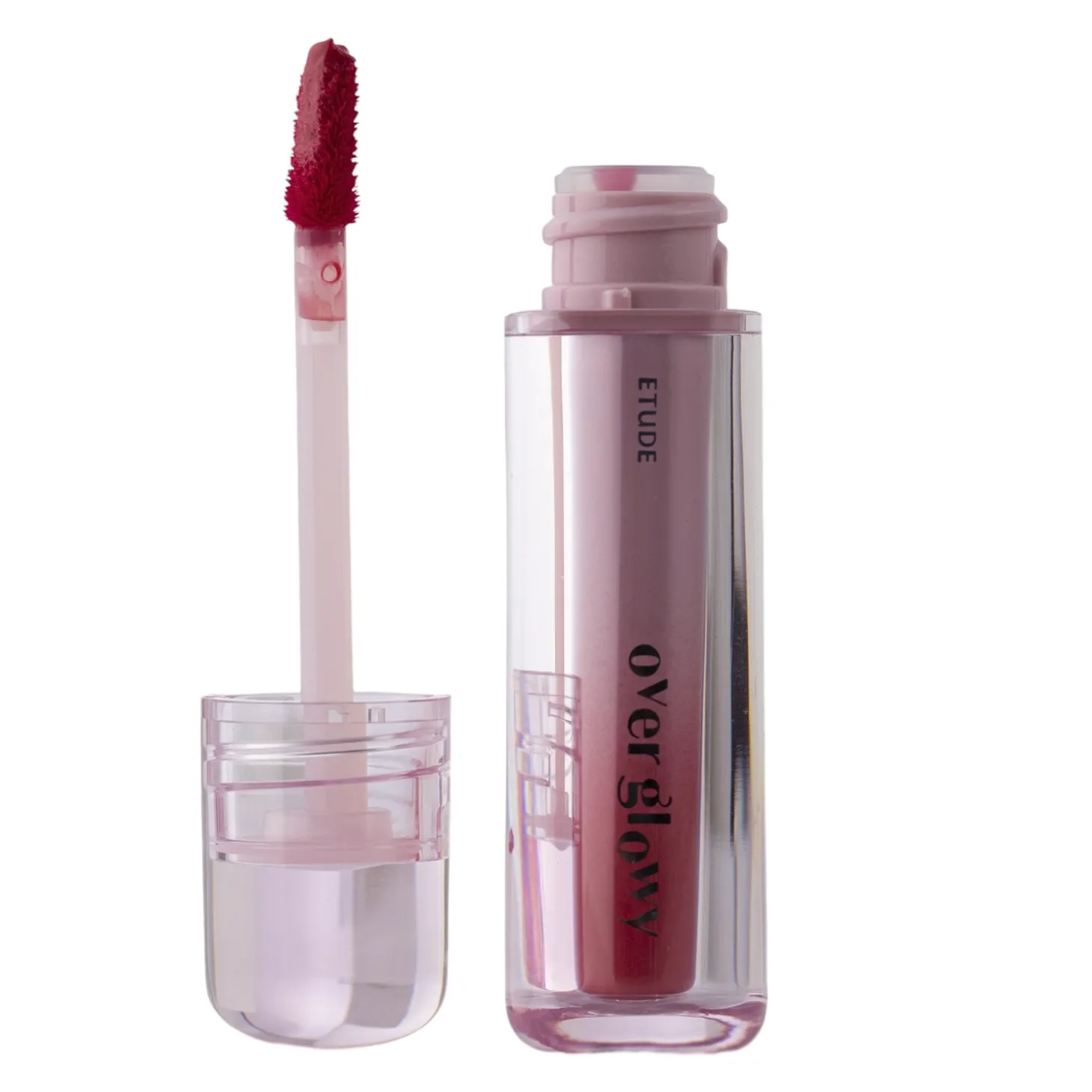 Etude House - Over Glowy Tint - Tint Nabłyszczający do Ust - 05 Bambi Cherry - 3g
