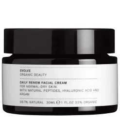 Evolve Organic Beauty - Daily Renew Natural Face Cream - Odżywczy Krem do Twarzy - 30ml