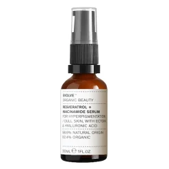 Evolve Organic Beauty - Resveratrol + Niacinamide Serum - Serum do Twarzy z Resweratrolem i Niacynamidem - 30ml