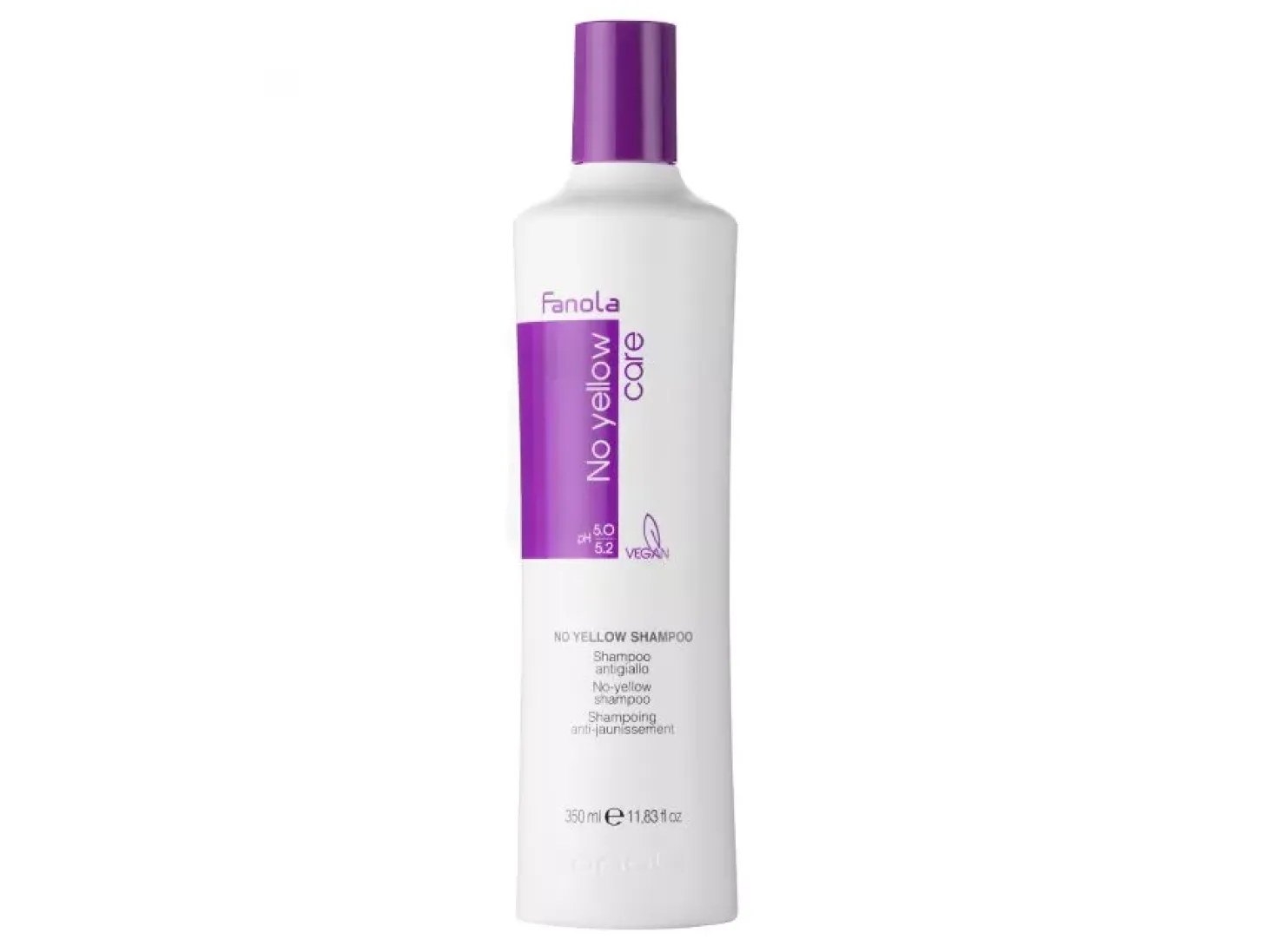 Fanola - No Yellow Shampoo - Szampon do Włosów Ochładzający Odcień Blond - 350ml