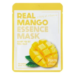 Farmstay - Real Mango Essence Mask - Wygładzająca Maska w Płachcie z Ekstraktem z Mango - 23ml/1szt