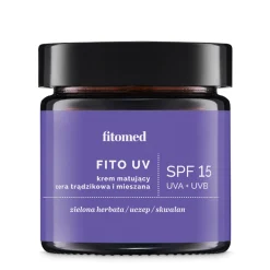 Fitomed - Fito UV SPF15 - Krem Matujący do Cery Trądzikowej i Mieszanej - 55g