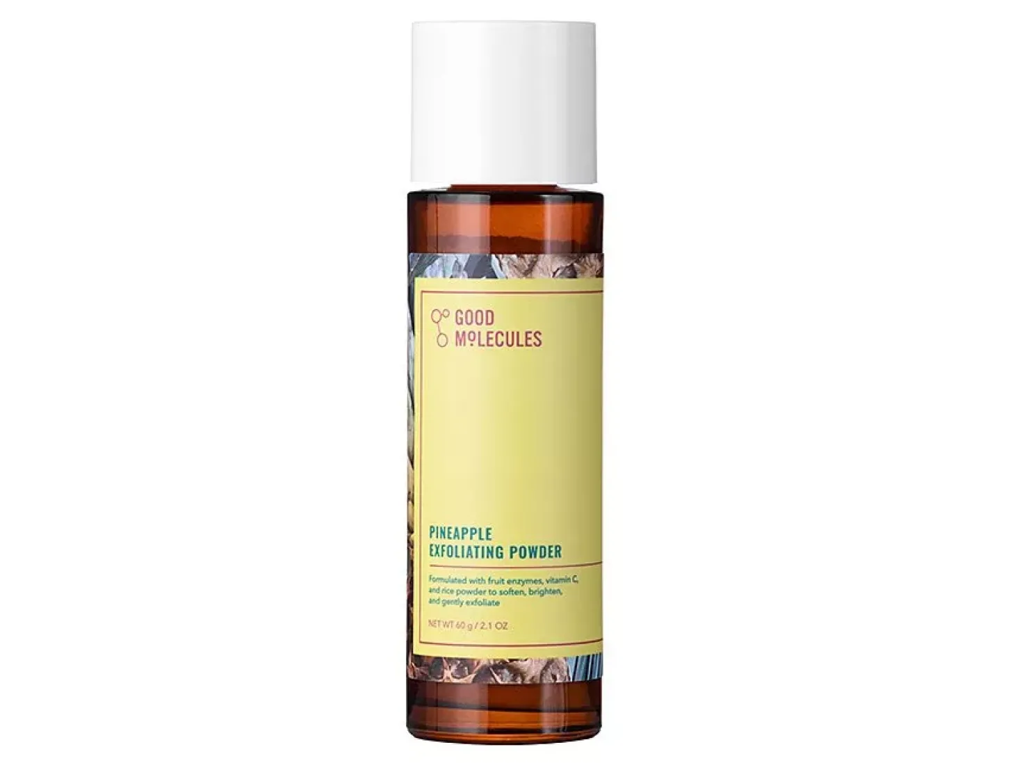 Good Molecules - Pineapple Exfoliating Powder - Ananasowy Proszek Złuszczający z Enzymami Owocowymi - 60g