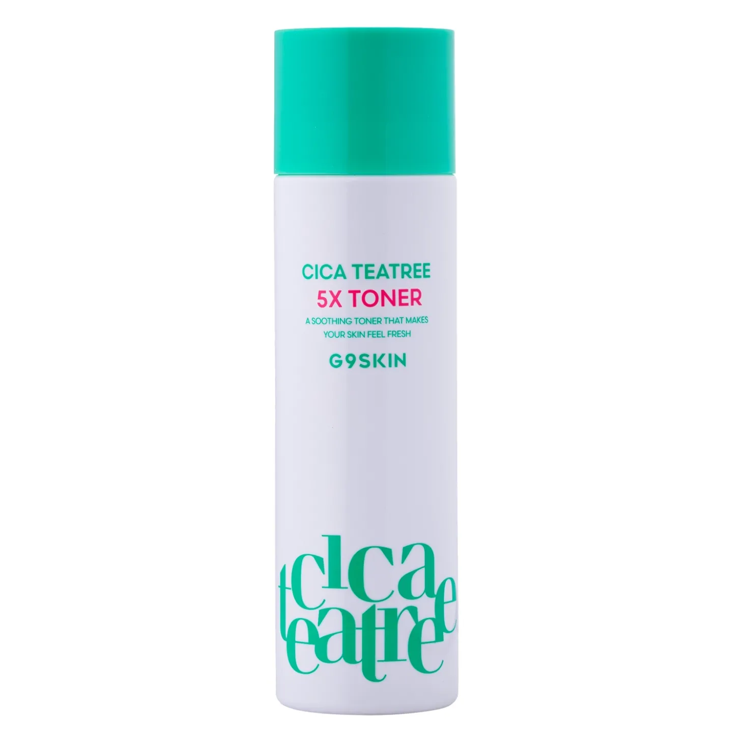 G9Skin - Cica Teatree 5X Toner - Tonik Kojący z Wąkrotką Azjatycką i Drzewem Herbacianym - 180ml