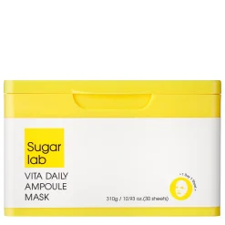 G9Skin - Sugar Lab Vita Daily Ampoule Mask - Zestaw Rozjaśniających Masek w Płachcie - 30szt/310g