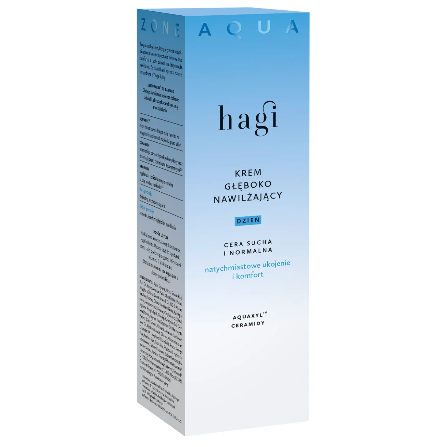 Hagi - Aqua Zone - Krem Głęboko Nawilżający na Dzień - 50ml