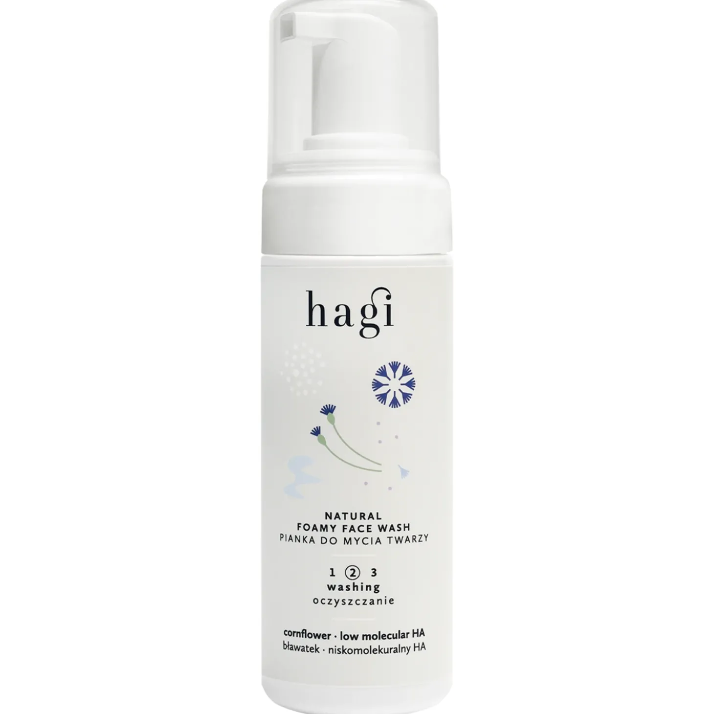 Hagi - Natural Foamy Face Wash - Pianka do Mycia Twarzy - 150ml