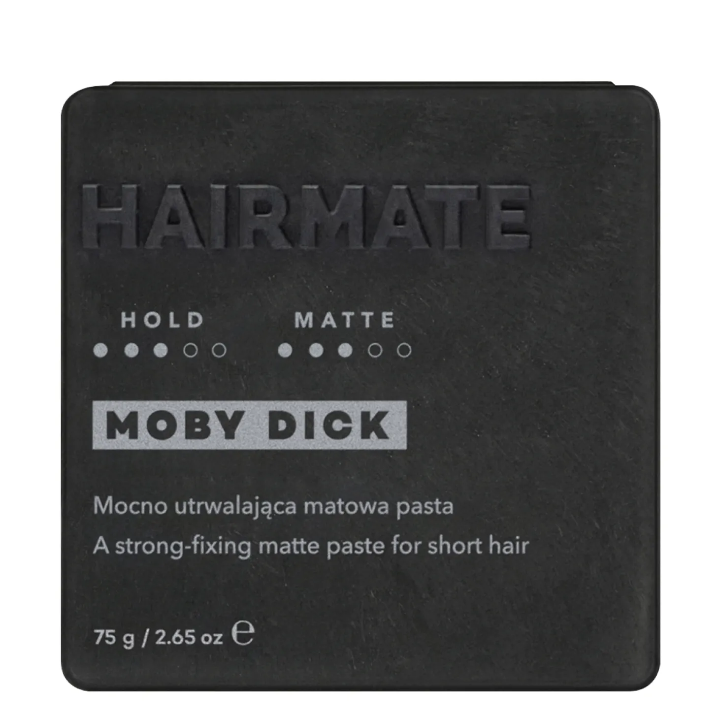 Hairmate - Moby Dick - Pasta Mocno Utrwalająca o Matowym Wykończeniu - 75g