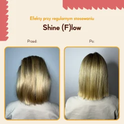 HairTry - Shine (f)low - Emolientowa Odżywka do Włosów Niskoporowatych - 250ml - OUTLET