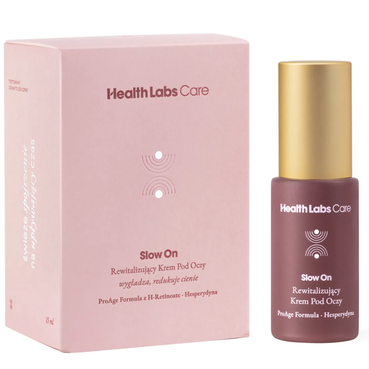 Health Labs Care - Slow On - Krem Rewitalizujący Pod Oczy - 15ml