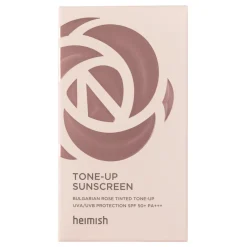 Heimish - Bulgarian Rose Tone-up Sunscreen SPF50+ PA+++ - Krem Tonujący z Wysoką Ochroną Przeciwsłoneczną  - 30ml