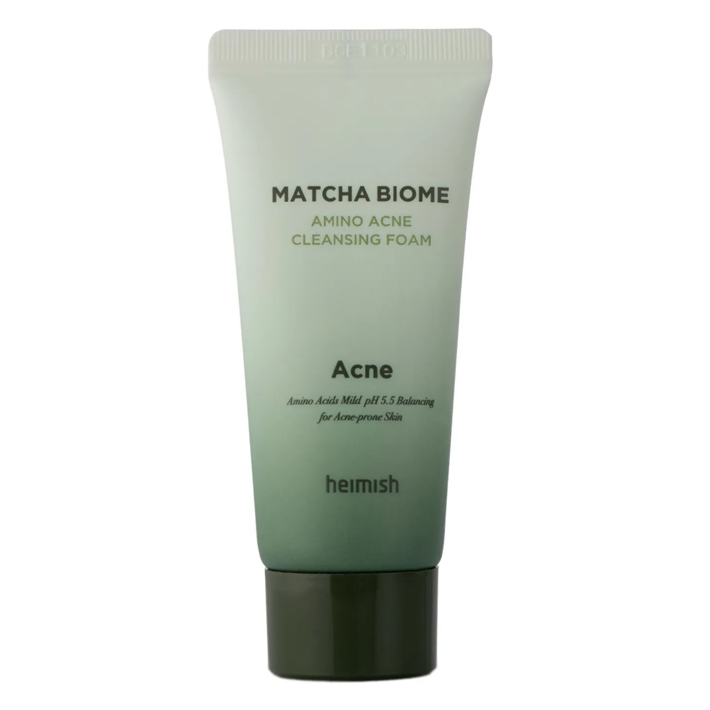 Heimish - Matcha Biome Amino Acne Cleansing Foam - Pianka Oczyszczająca - 30ml