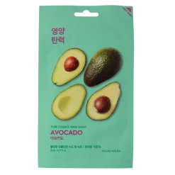 Holika Holika - Pure Essence Mask Sheet - Avocado - Maska w Płachcie z Ekstraktem z Awokado - 23ml
