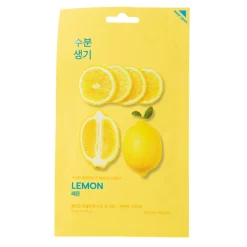 Holika Holika - Pure Essence Mask Sheet - Lemon - Rozświetlająca Maska w Płachcie z Ekstraktem z Cytryny - 23ml