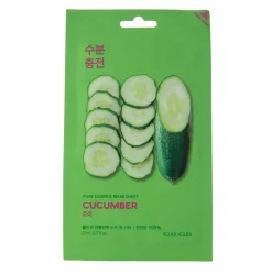 Holika Holika - Pure Essence Mask Sheet - Cucumber - Nawilżająca Maska w Płachcie z Ekstraktem z Ogórka - 23ml