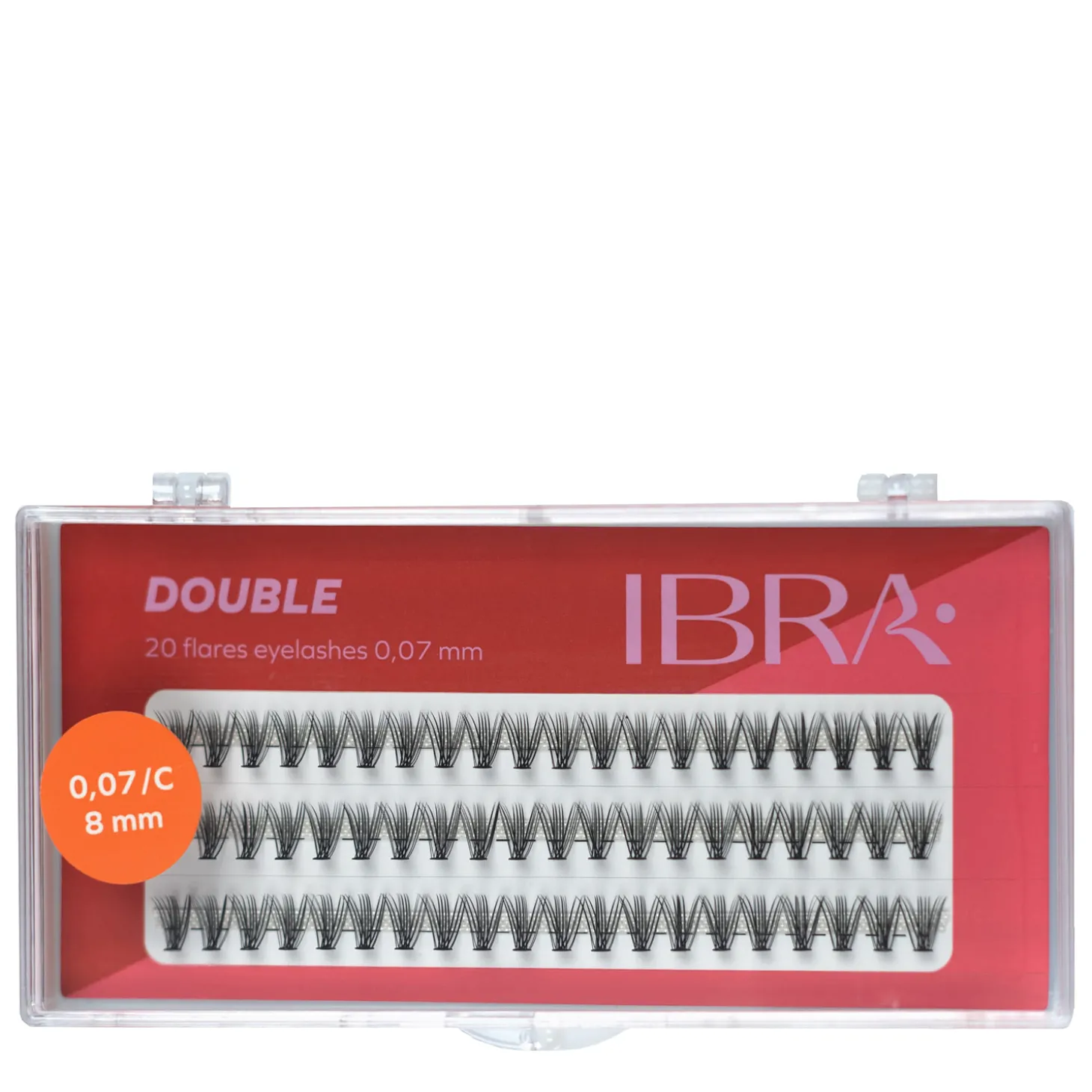 Ibra Makeup - Kępki Double 0,07 - 8mm