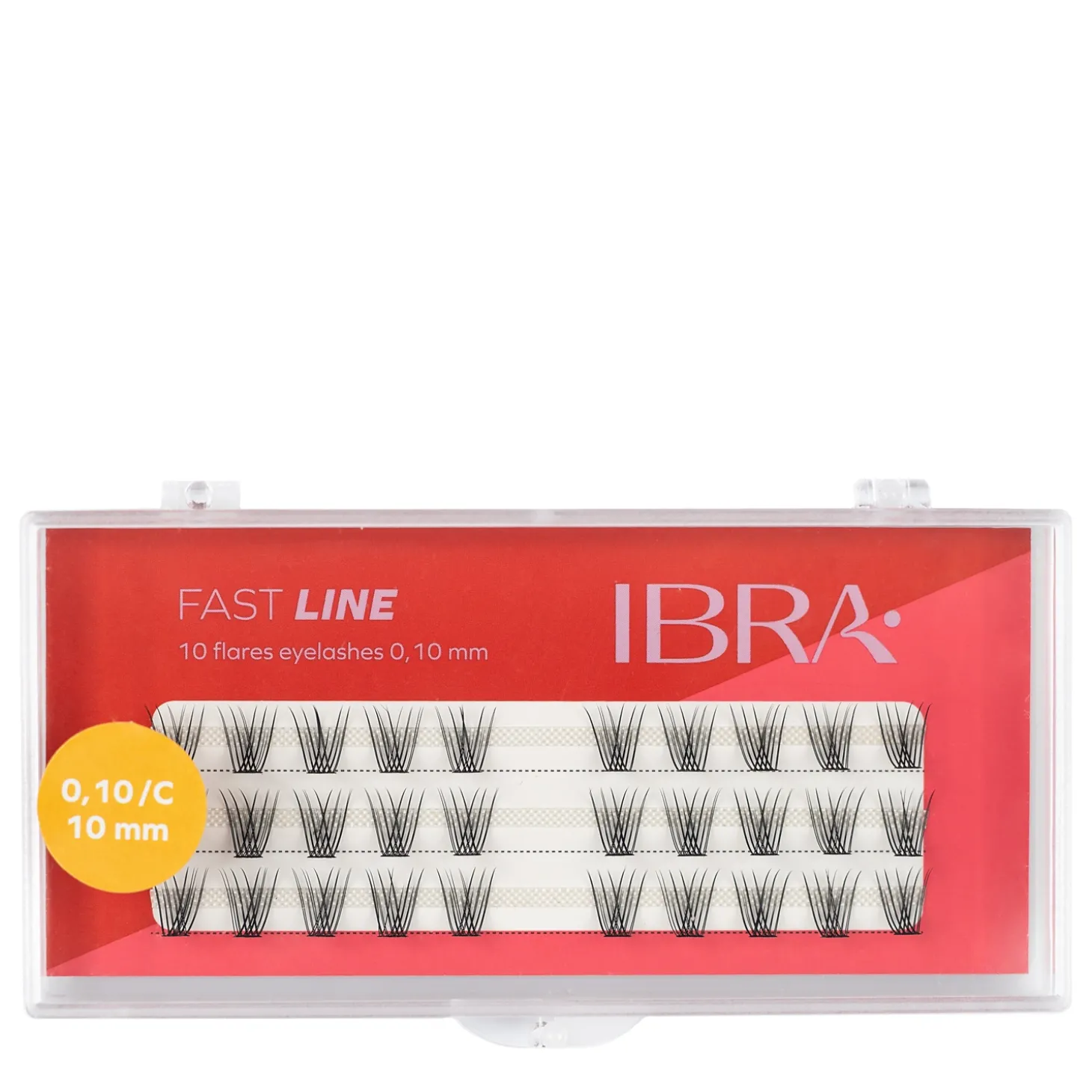 Ibra Makeup - Kępki Rzęs Fast Line C 0,10 - 10mm