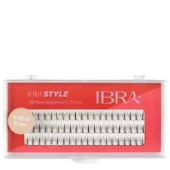 Ibra Makeup - Kępki Rzęs Kim Style C 0,07 - 8mm