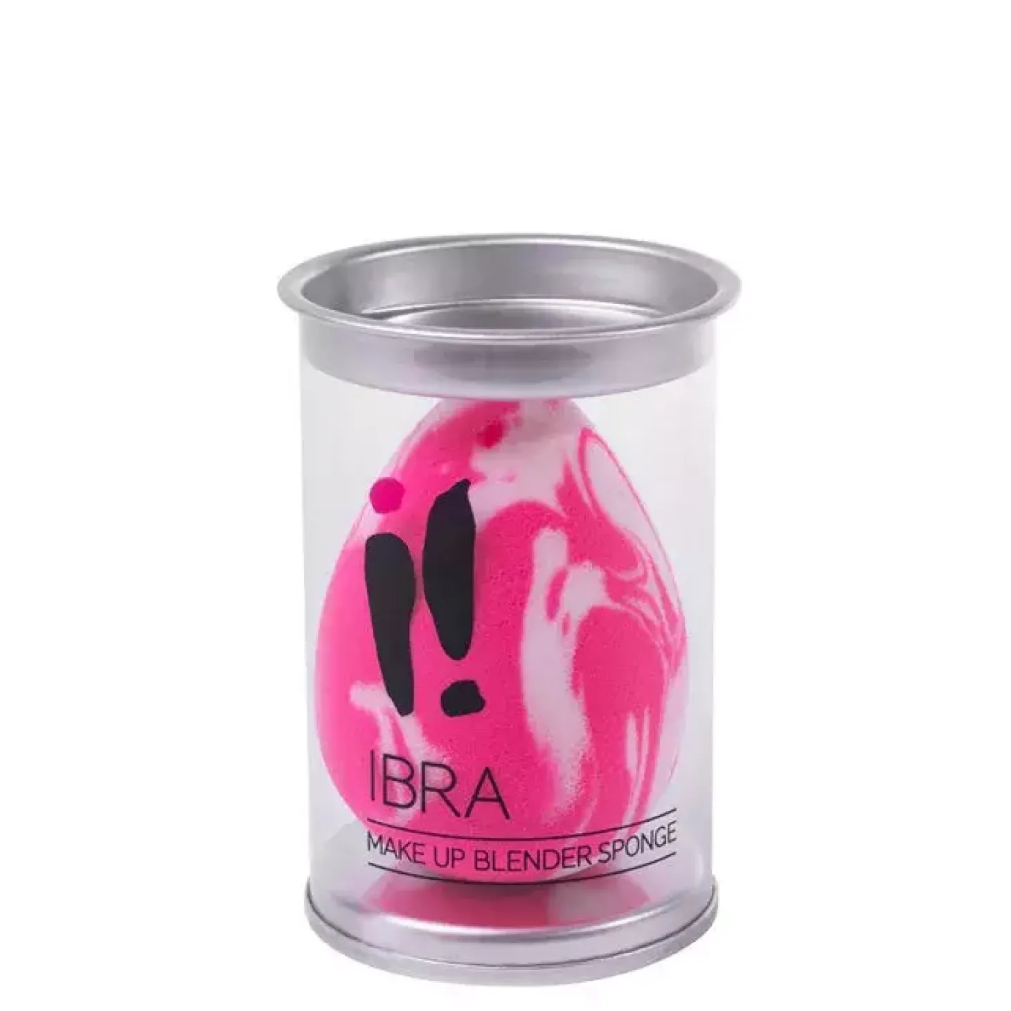 Ibra Makeup - Makeup Blender - Gąbka do Makijażu - Ścięta Marmurkowa - 1szt