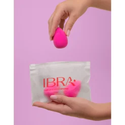Ibra Makeup - Makeup Blender - Zestaw 3 Gąbeczek Trio Pink