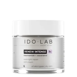 Ido Lab - Renew Intense - Rewitalizujący Krem do Twarzy na Noc - 50ml