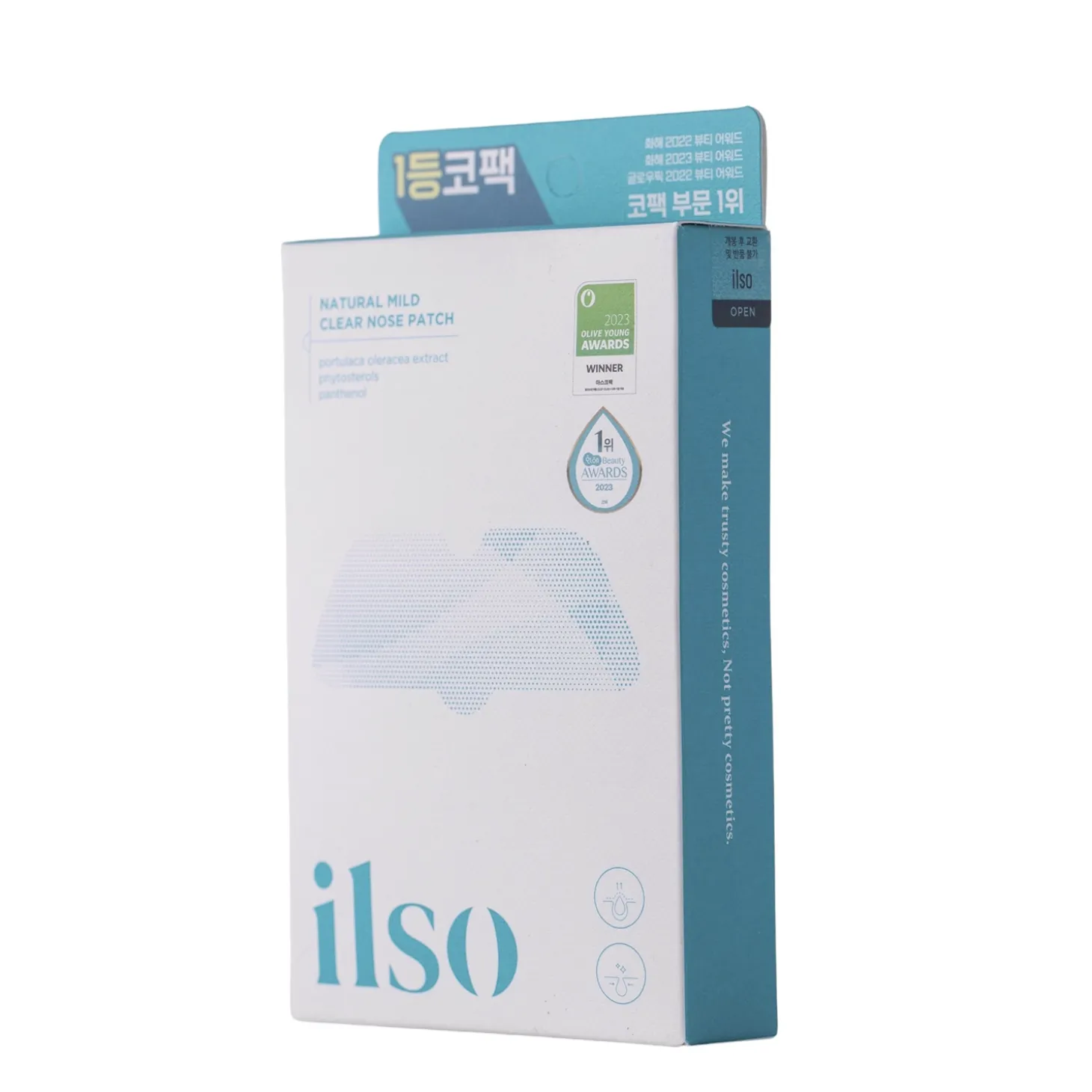 Ilso - Natural Mild Clear Nose Pack - Plasterki Oczyszczające na Nos - 5szt/7g
