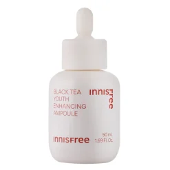 Innisfree - Black Tea Youth Enhancing Ampoule - Wygładzająco-Ujędrniająca Ampułka z Czarną Herbatą - 50ml